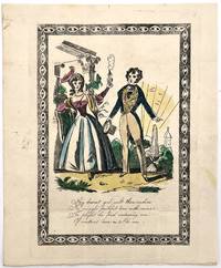 Hand-colored Valentine Postally Sent to Lover in Scotland