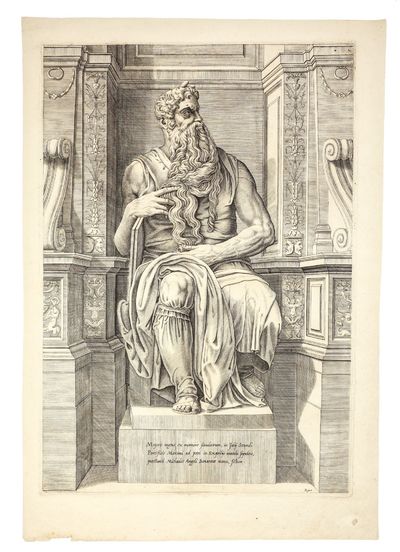 Moses. From the Tomb of Pope Julius II