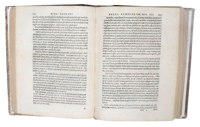 Somniorum Synesiorum omnis generis insomnia explicantes, Libri IIII.  Quibus accedunt, eiusdem haec etiam. De libris propijs. De Curationibus & Praedicationibus admirandis. Neronis encomium. De uno. Actio in Thessalicum medicum. De Secretis. De Gemmis... - [THE MOST IMPORTANT RENAISSANCE WORK ON DREAMS] (photo 3)