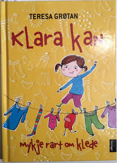 Klara kan mykje rart om mat. Illustrert av Ella…