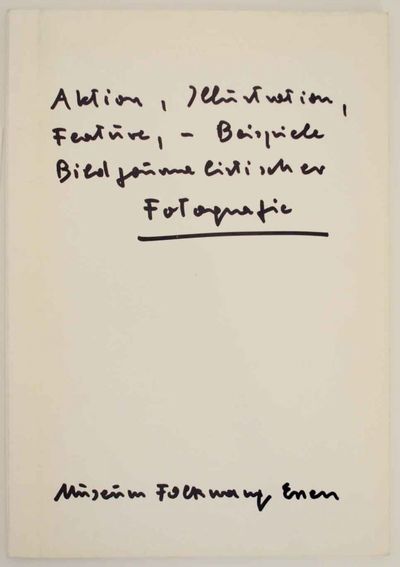 Aktion, Illustration, Feature Beispiele Bildjournalistischer Fotografie: Aufnahmen von Otto Steinert und Schulern