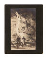 Photo of Two Women on Burros at Seven Falls, Colorado Springs Ca. 1900