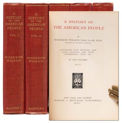 A History of the American People (in 5 vols.)