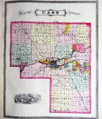 image of COMBINATION ATLAS MAP OF CASS COUNTY INDIANA