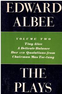 cover of THE PLAYS Tiny Alice, a Delicate Balance, Box and Quotations from Chairman Mao Tse-Tung