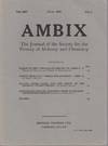 Ambix. The Journal of the Society for the History of Alchemy and Early Chemistry Vol. XXV, No. 2. July, 1978