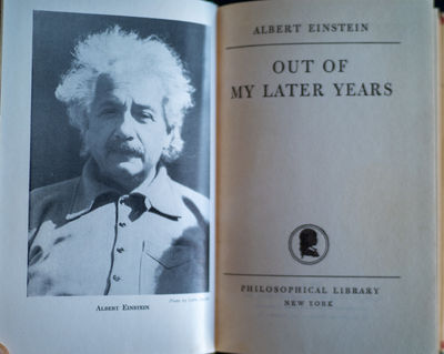 Out of my later years.