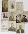 [Group of Ten Small Mugshot Photographs or Studio Shots of Criminals in Kansas]