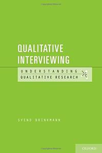 Qualitative Interviewing (Understanding Qualitative Research)