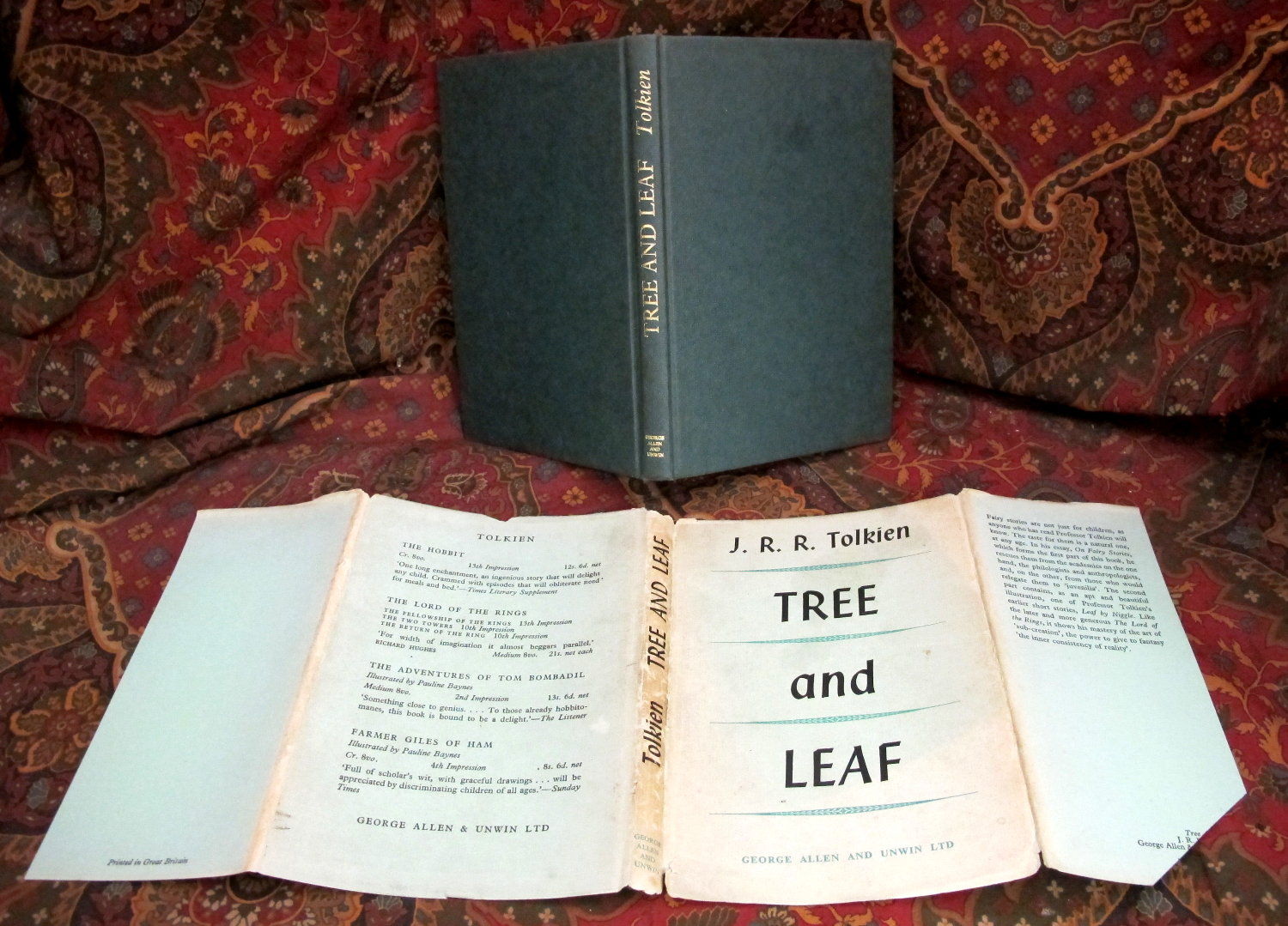 BIBLIO Tree and Leaf, Signed By J.R.R. Tolkien by Tolkien, J.R.R
