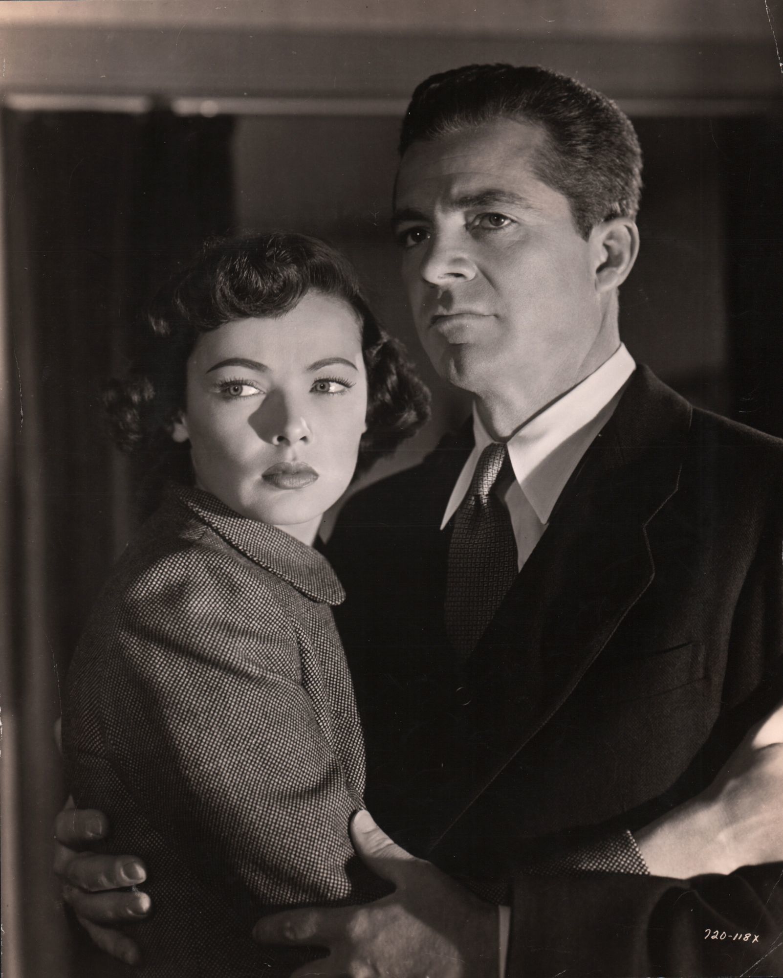 The Iron Curtain (Original photograph of Gene Tierney and Dana Andrews ...
