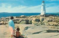 Canada – Peggy's Cove Lighthouse, Nova Scotia, unused Postcard