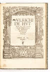 De gvaiaci medicina et morbo gallico liber unus