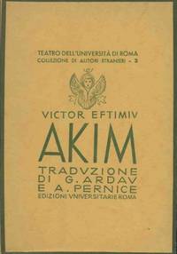 AKIM by Eftimiu Victor - 1940