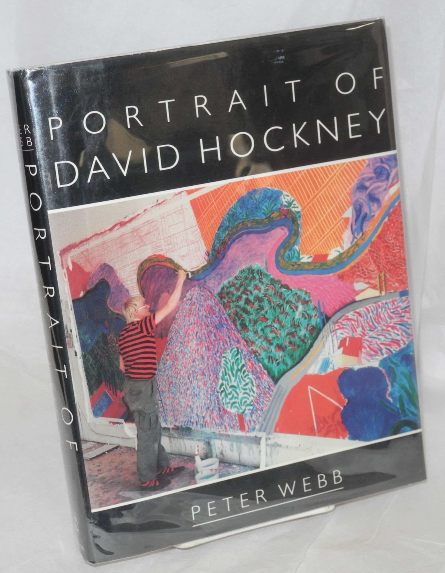 BIBLIO Portrait of David Hockney by Hockney, David, Peter Webb