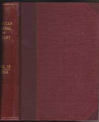 American Journal of Botany: Official Publication of the Botanical Society of America, Volume XIX - 1932 by Editors et al - Hardcover - 1932 - from Black Sheep Books (SKU: 016080)