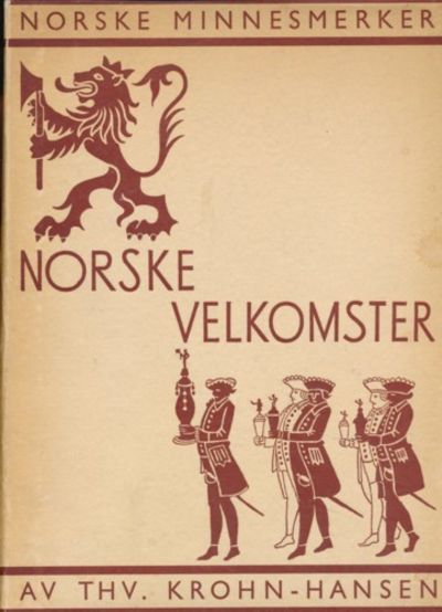 Norske velkomster fra laugstiden