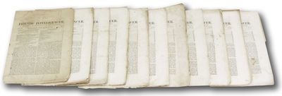 Friends' Intelligencer. 11 Issues from Volume XX: Numbers 1, 2, 5, 8, 10, 13, 15, 18, 20, 22, and 29