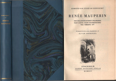 RENÉE MAUPERIN. Den unga bourgeoisien i Frankrike…