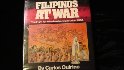 Filipinos At War by Carlos Quirino | Hardcover Dust Jacket | 1987