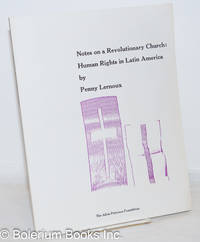 image of Notes on a revolutionary church; human rights in Latin America