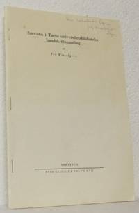 Suecana i Tartu universitetsbiblioteks…