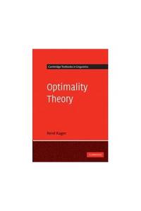 Optimality Theory (Cambridge Textbooks in Linguistics)
