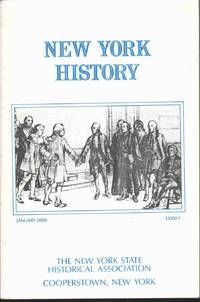cover of NEW YORK HISTORY Volume 81 JANUARY 2000 Number 1