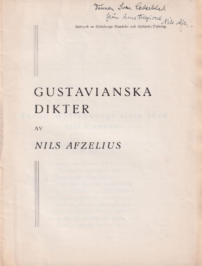 Gustavianska dikter.