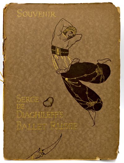 [THEATER] SOUVENIR SERGE DE DIAGHILEFF'S BALLET RUSSE WITH ORIGINALS BY LEON BAKST AND OTHERS