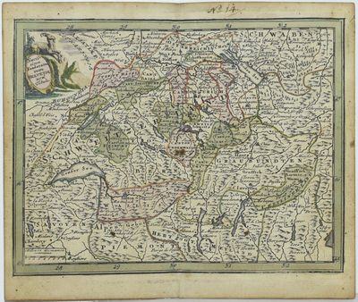 [TRAVEL] [MAP] NOVISSIMA FOEDERATORUM HELVETIORUM TABULA. (ATLAS PORTALIS)