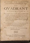 Traitt&eacute; de lorigine, demonstration, construction &amp; usage du Quadrant Analematique