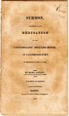[RELIGION] A SERMON, DELIVERED AT THE DEDICATION OF THE UNIVERSALIST MEETING-HOUSE, IN CAMBRIDGE-PORT, ON WEDNESDAY, DEC. 18, 1822