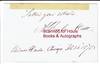 Autograph Quotation Signed
