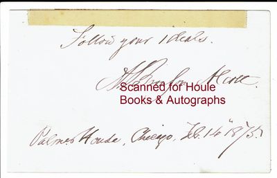 Autograph Quotation Signed