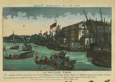 La Nouvelle Yorck. Ville situé dans l'Amerique…