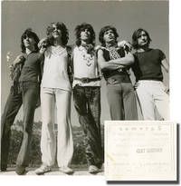 image of Two original photographs of The Rolling Stones with Mick Taylor, circa 1969-1974