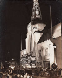 cover of Juarez (Original theatre marquee photograph from the premiere 1939 film)