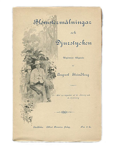 Blomstermålningar och djurstycken. Ungdomen…