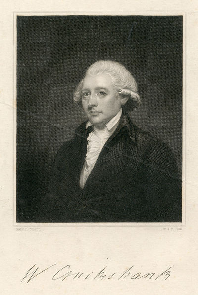 Engraved Portrait by W. & F. Holl after Gabriel Stuart