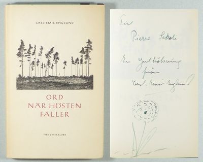 Ord när hösten faller. Dikter 1933-1955. Med ett…