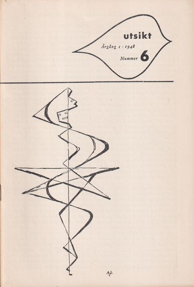 Utsikt. Årgång 1, 1948. Nummer 6.