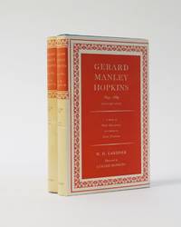 Gerard Manley Hopkins 1844-1889. A Study of Poetic Idiosyncrasy in relation to Poetic Tradition. (Two Volumes) by Gardner, W. H - 1969