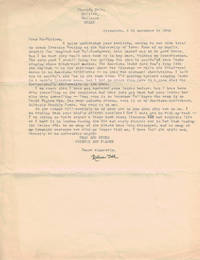 TYPED LETTER SIGNED. 1965.