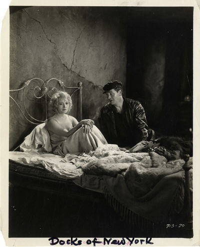 Josef von Sternberg (director) THE DOCKS OF NEW YORK [1928] Photo archive