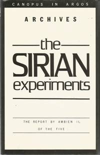 cover of THE SIRIAN EXPERIMENTS (Canopus in Argos)