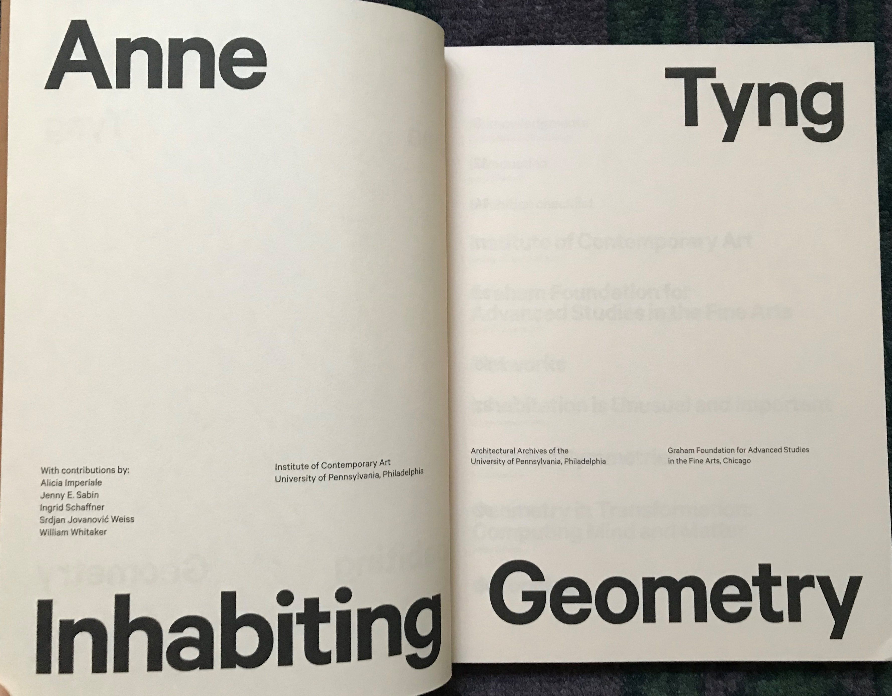 Anne Tyng by Tyng, Anne ; Schaffner, Ingrid | Paperback