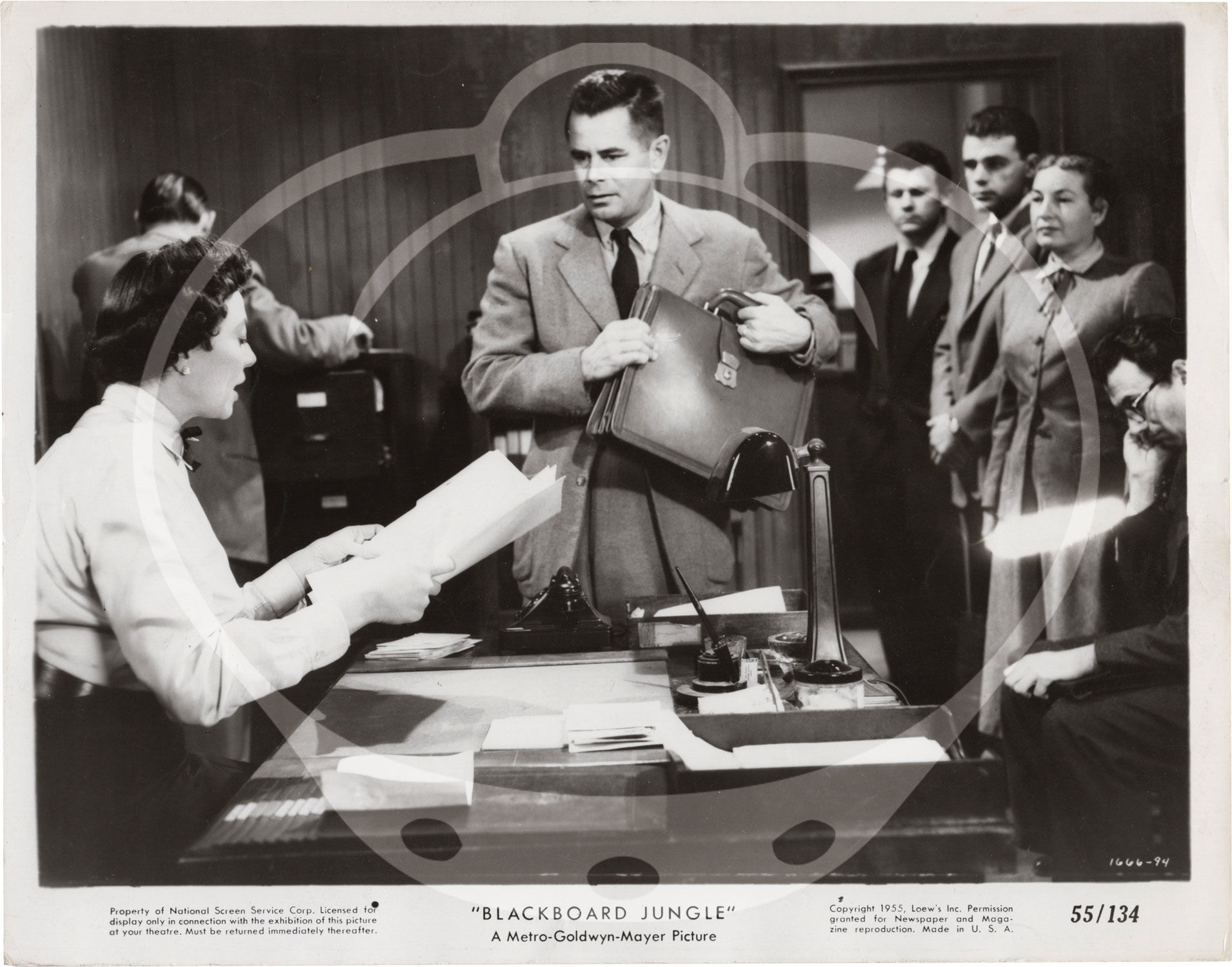 Blackboard Jungle (Collection of ten original photographs from the 1955