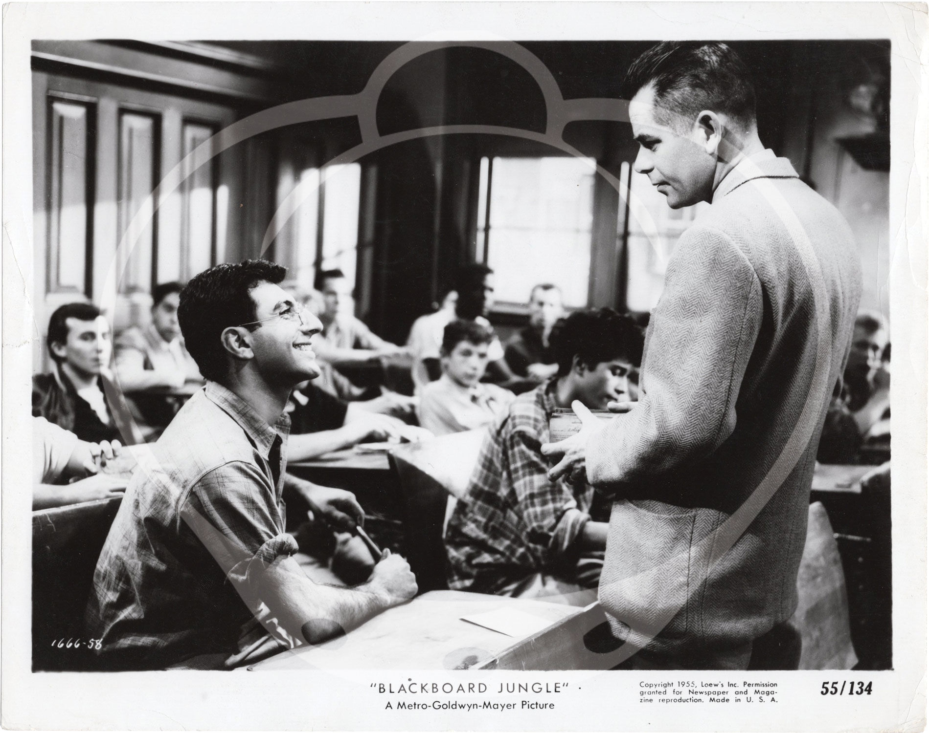 Blackboard Jungle (Collection of ten original photographs from the 1955