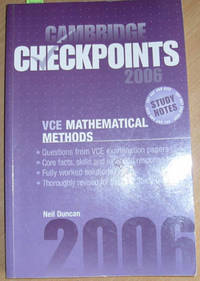 cover of Cambridge Checkpoints 2006 - VCE Mathematical Methods